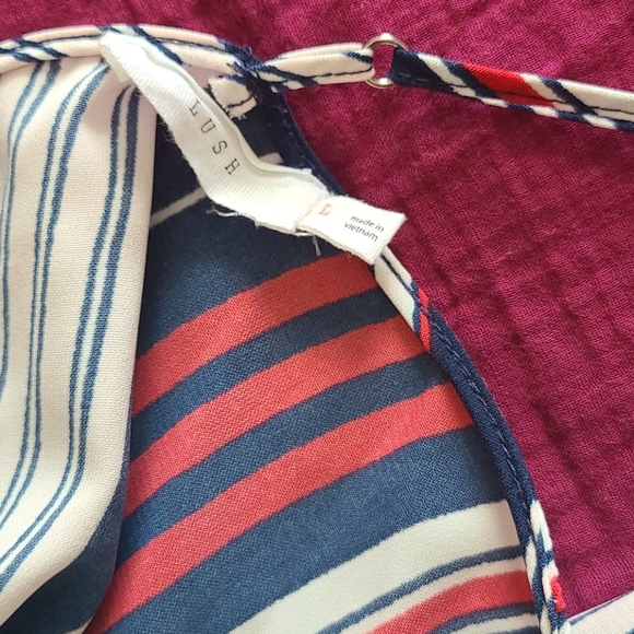 Red white blue stripe maxi - Picture 7 of 8